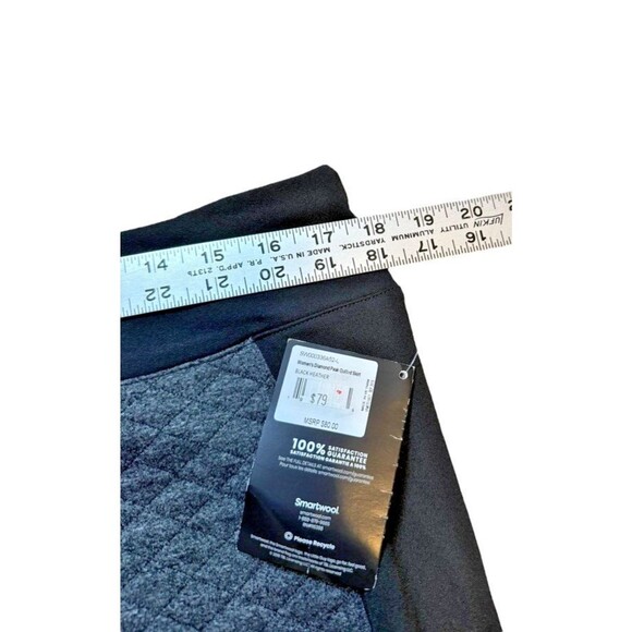 Smartwool Diamond Peak Quilted Skirt Women's size Large - Mini -Outdoors - Gray - Picture 8 of 8
